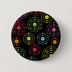 Badge Rond 5 Cm Coques périodiques