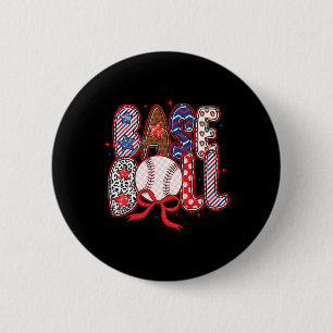 Badge Rond 5 Cm Coquette Bow Vendre Jeu Jour Vendre Maman Maman Fi