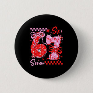 Badge Rond 5 Cm Coquette Préparatoire Rétro Noeud 6 7 Six Sept Amo