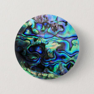 Badge Rond 5 Cm Coquille de paua