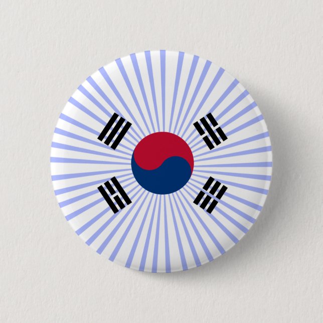 Badge Rond 5 Cm Coreana de Bandera (Devant)