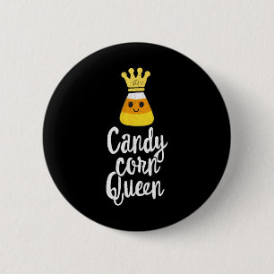 Badge Rond 5 Cm Corn de bonbons Reine mignonne Halloween Kawaii Co