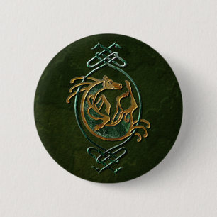 Badge Rond 5 Cm Corse celtique - Pierre
