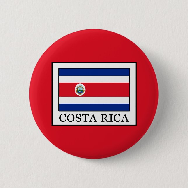 Badge Rond 5 Cm Costa Rica (Devant)