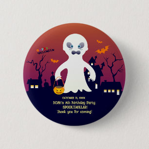 Badge Rond 5 Cm Costume d'Halloween Garçon Fête d'anniversaire