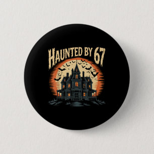 Badge Rond 5 Cm Costume Halloween mème hanté _1