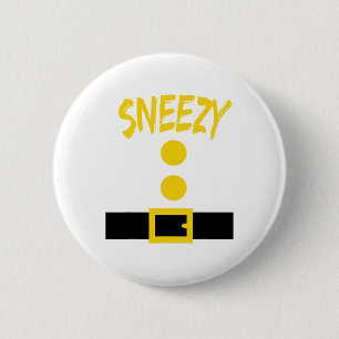 Badge Rond 5 Cm Costume nain - Idée cadeau d'Halloween amusant - é
