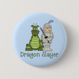 Badge Rond 5 Cm Couche de dragon