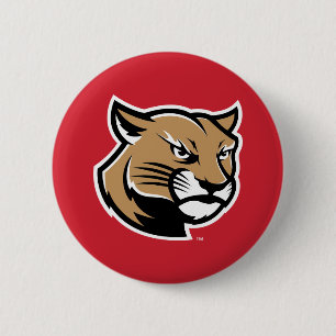 Badge Rond 5 Cm Cougars de SIUE