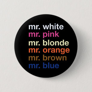 Badge Rond 5 Cm Couleurs de bandit