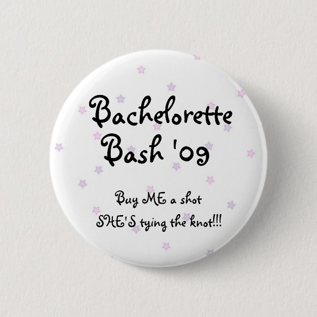 Badge Rond 5 Cm Coup '09 de Bach (Devant)