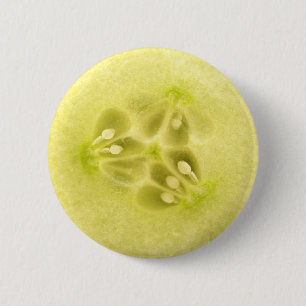 Badge Rond 5 Cm Coupe de concombre