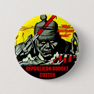 Badge Rond 5 Cm Coupeur de budget - bouton