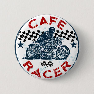 Badge Rond 5 Cm Coureur de café
