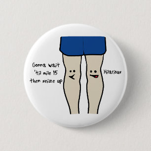 Badge Rond 5 Cm Coureurs genoux