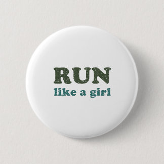 Badge Rond 5 Cm Courez comme une fille