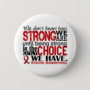 Badge Rond 5 Cm Course comme nous forts sommes