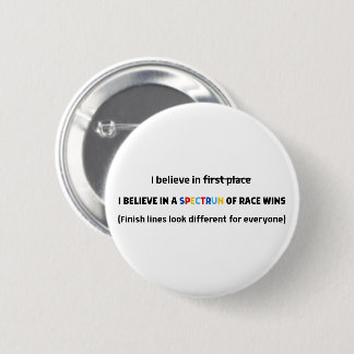 Badge Rond 5 Cm Course de neurodiversité Mois de la sensibilisatio