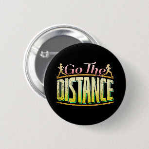 Badge Rond 5 Cm Course longue distance pour femmes - Marathon Runn