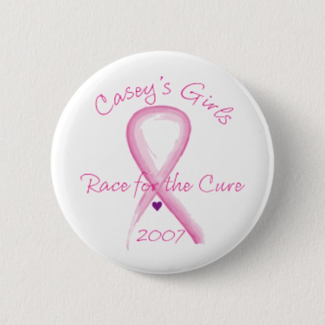 Badge Rond 5 Cm Course pour le bouton de traitement (Devant)