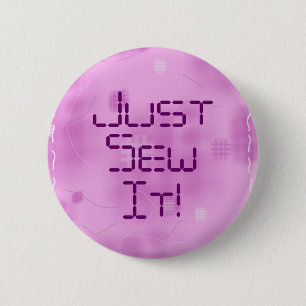 Badge Rond 5 Cm Cousez-juste le !