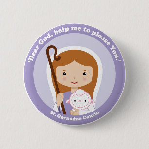 Badge Rond 5 Cm Cousin de St Germaine