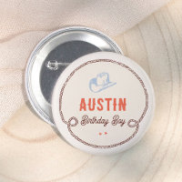 Cowboy Premier Rodéo Garçon 1er Anniversaire