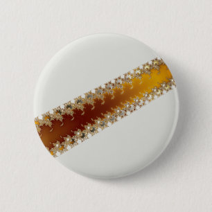 Badge Rond 5 Cm Crack - Bouton fractal