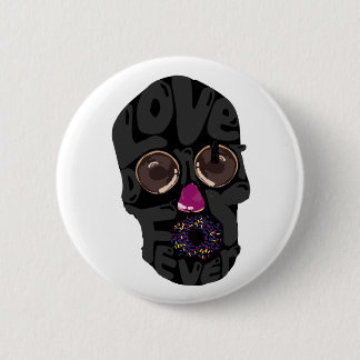 Badge Rond 5 Cm crâne-butée torique