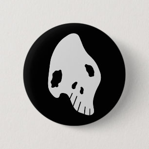 Badge Rond 5 Cm Crâne freak
