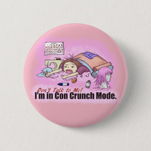 Badge Rond 5 Cm Craquement d'escroquerie