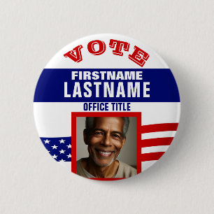 Badge Rond 5 Cm Créer un bouton politique personnalisé
