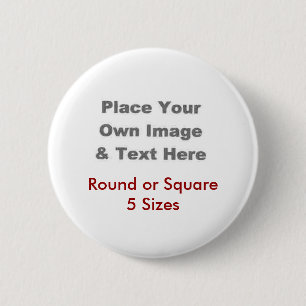 Badge Rond 5 Cm Créer votre propre bouton