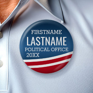 Badge Rond 5 Cm Créer votre propre conception d'élection - Concept