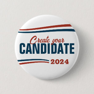 Badge Rond 5 Cm Créez votre propre candidat