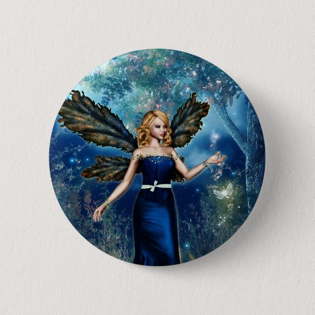 Badge Rond 5 Cm Crépuscule (Devant)