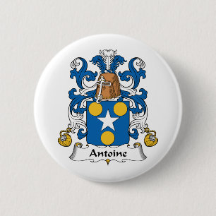Badge Rond 5 Cm Crête de famille d'Antoine