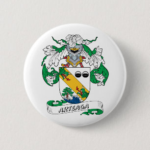 Badge Rond 5 Cm Crête de famille d'Arteaga