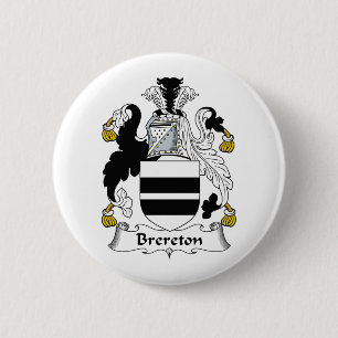 Badge Rond 5 Cm Crête de famille de Brereton
