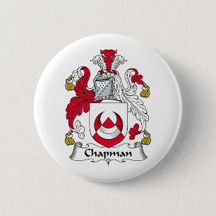 Badge Rond 5 Cm Crête de famille de Chapman