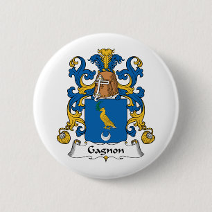 Badge Rond 5 Cm Crête de famille de Gagnon