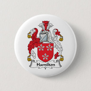 Badge Rond 5 Cm Crête de famille de Hamilton