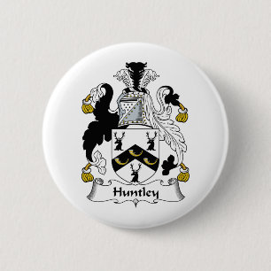 Badge Rond 5 Cm Crête de famille de Huntley