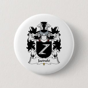 Badge Rond 5 Cm Crête de famille de Jasinski