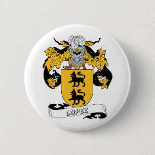 Badge Rond 5 Cm Crête de famille de Lopez