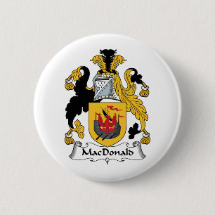Badge Rond 5 Cm Crête de famille de MacDonald