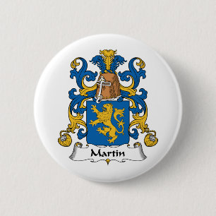 Badge Rond 5 Cm Crête de famille de Martin