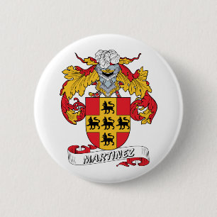 Badge Rond 5 Cm Crête de famille de Martinez