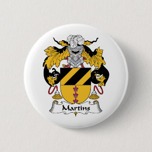 Badge Rond 5 Cm Crête de famille de Martins