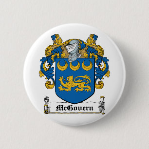 Badge Rond 5 Cm Crête de famille de McGovern
